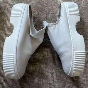 2017 AGL sneaker mule platform.